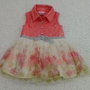 Little Lass Party Dress Size 12 Months